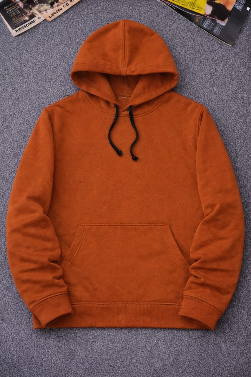 Burnet Orange kangaroo Hoodie