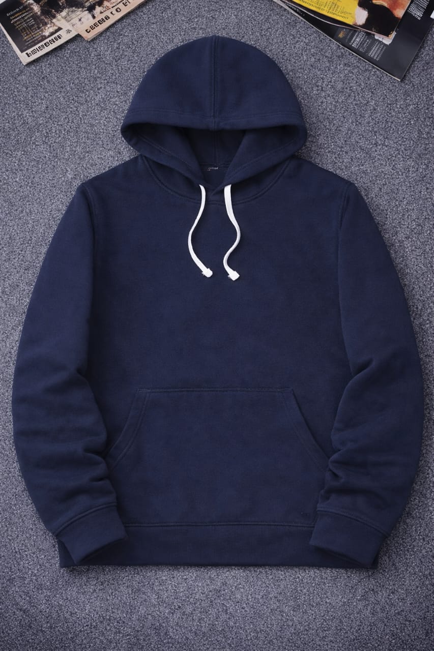 Navy Blue kangaroo Hoodie