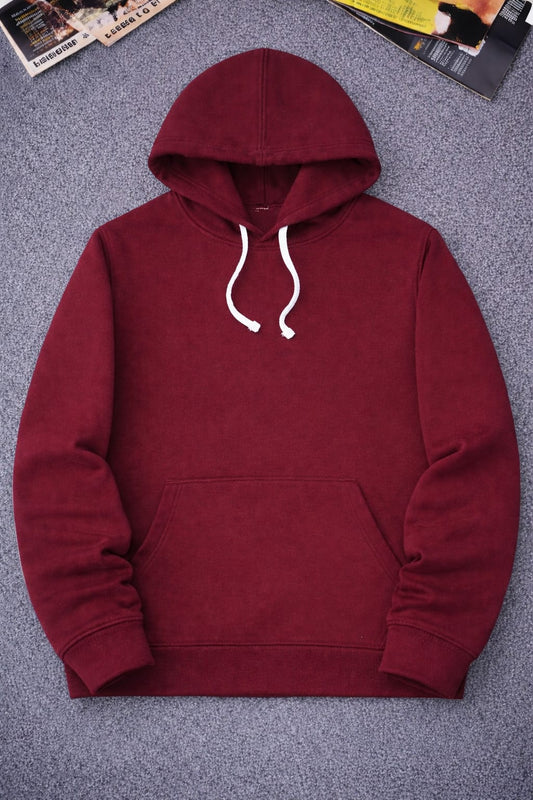 Mahroon kangaroo Hoodie